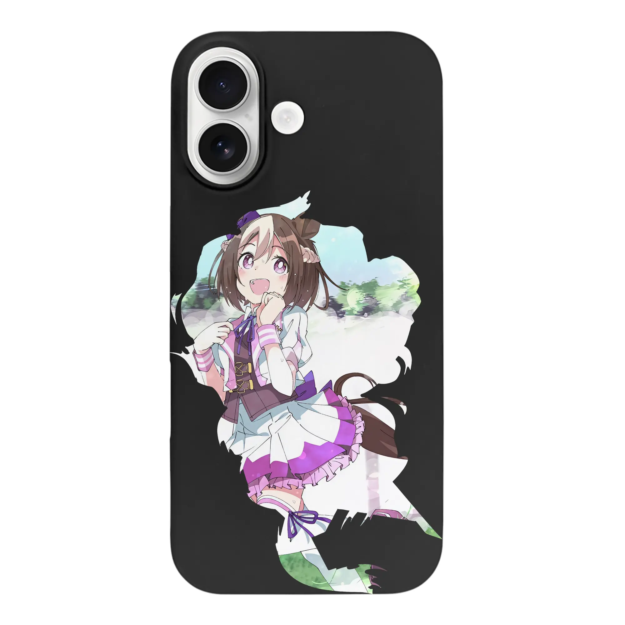 ウマ娘 プリティーダービー グッズ スペシャルウィーク - iPhone 17 シリーズ シリコンケース 薄型 耐衝撃 指紋防止 ソフトタッチカバー 精密フィット 傷防止 保護ケース iPhone 17/17 Air/17 Pro/17 Pro Max 対応